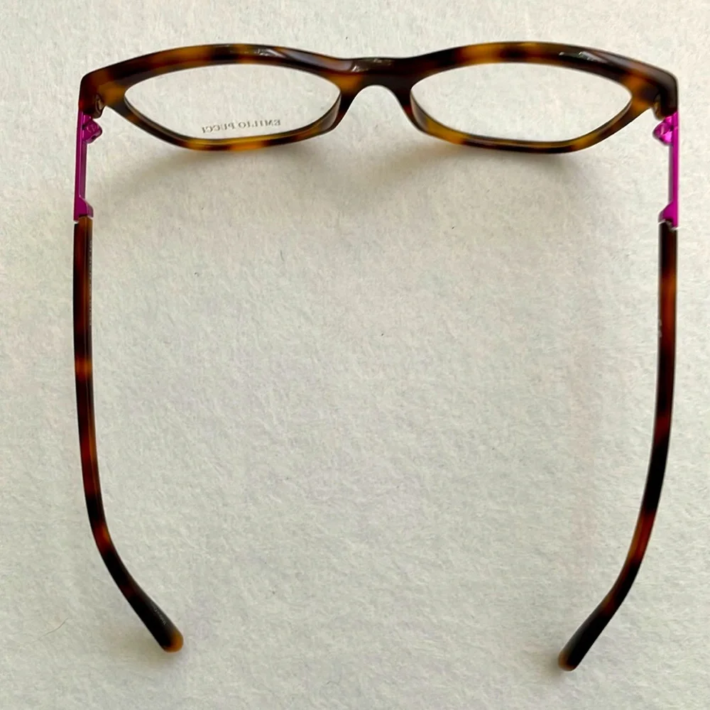 NEW Emilio Pucci Glasses with Case and Lena Cloth